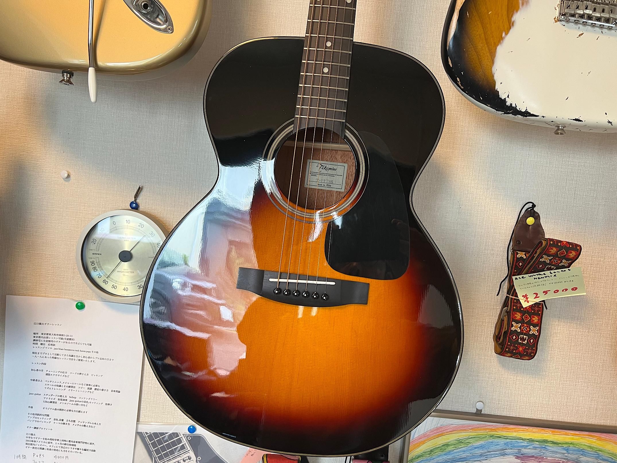 takamine アコースティックギター T-F2TBS ハードケース付き