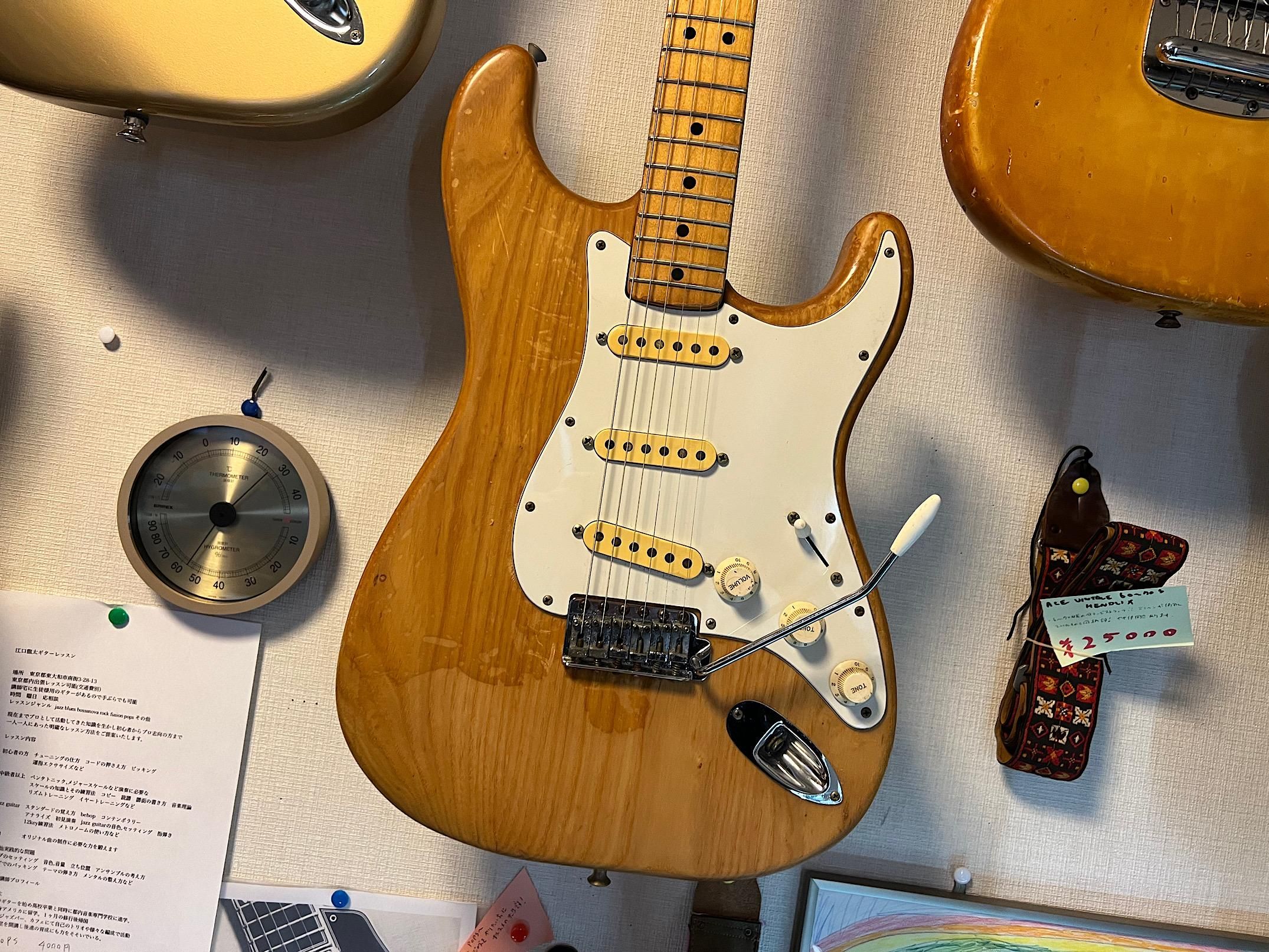 FENDER STRATOCASTER 1979 ナチュラル／アッシュの79年製！ボディ