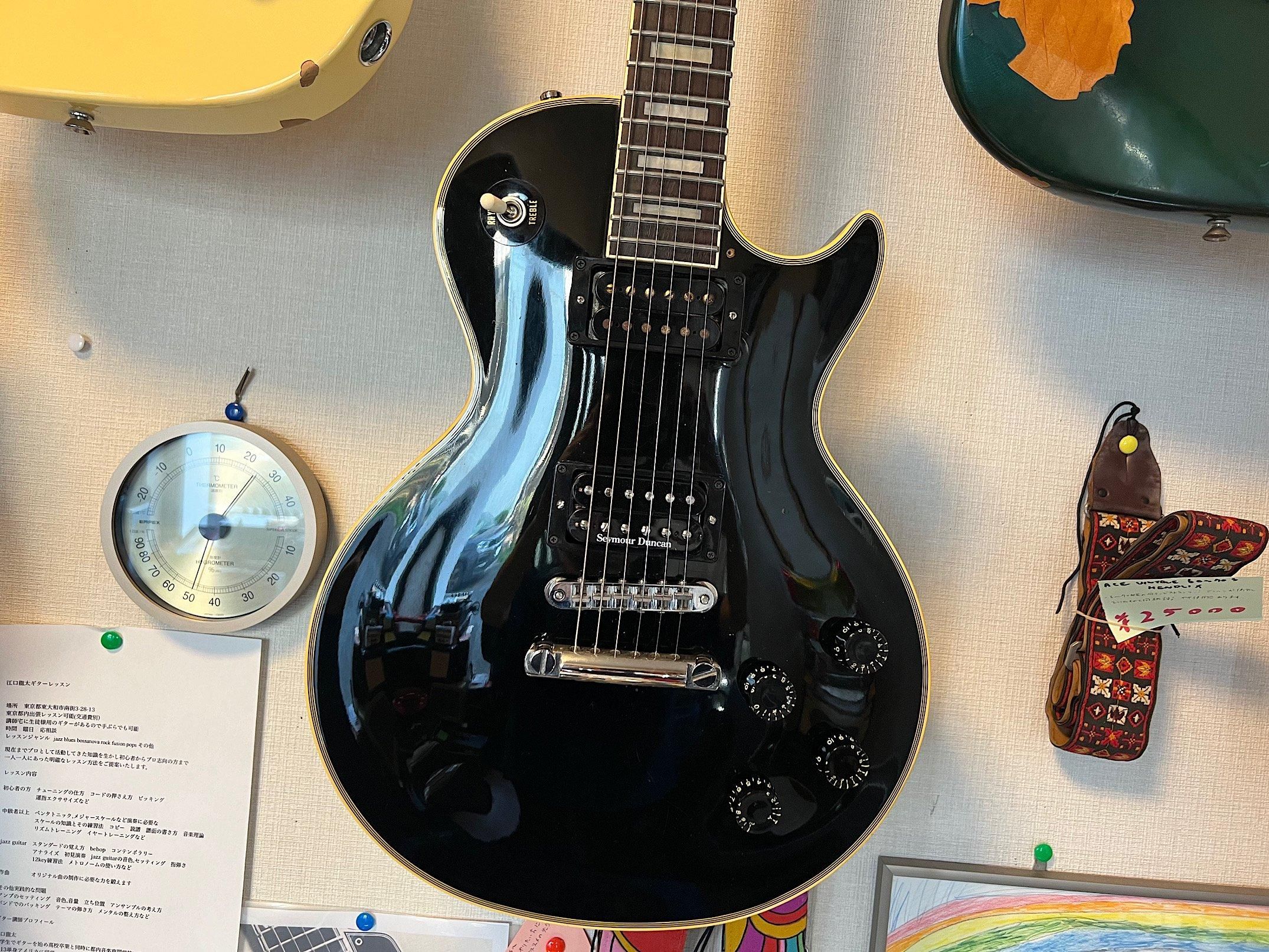 GRECOレスポールカスタム ブラックビューティー GRECOレスポール