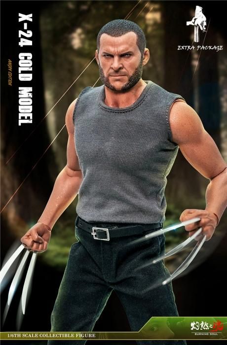 送料無料 1/6 BURNING SOUL X-24 ウルヴァリン ヒュー・ジャックマン