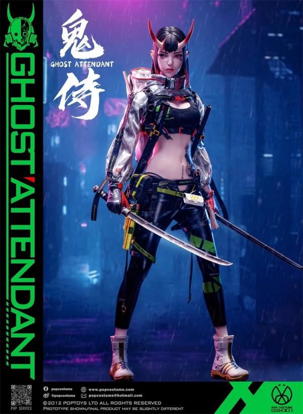 サイボーグ女・コスプレリアルフィギュア レジン製 組立てキット