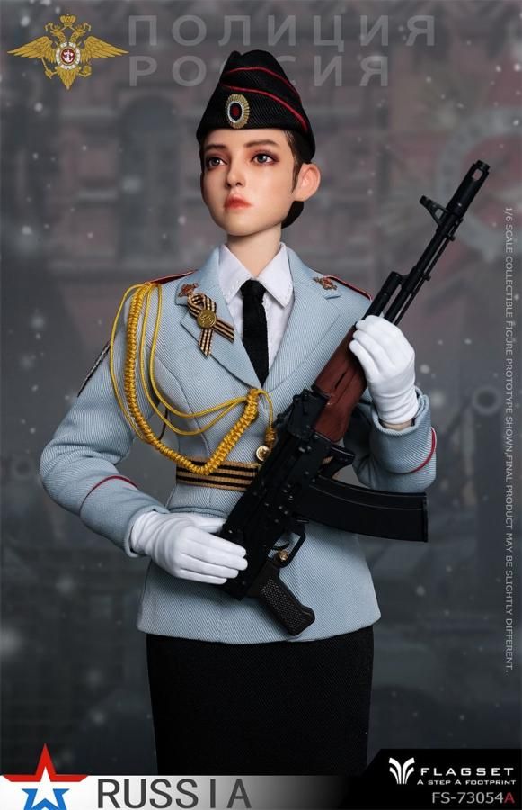 フィギュア] 1/6美少女兵士(FLAGSET)女性将校 カチューシャ