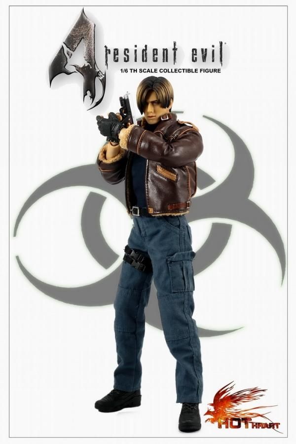 発売済み 1/6 HOT HEART バイオハザード4 レオン・S・ケネディ 革服版