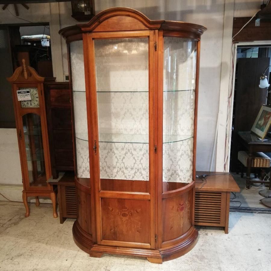 Leaf*・゜【高級輸入家具②】イタリア製 キュリオケース イタリア製