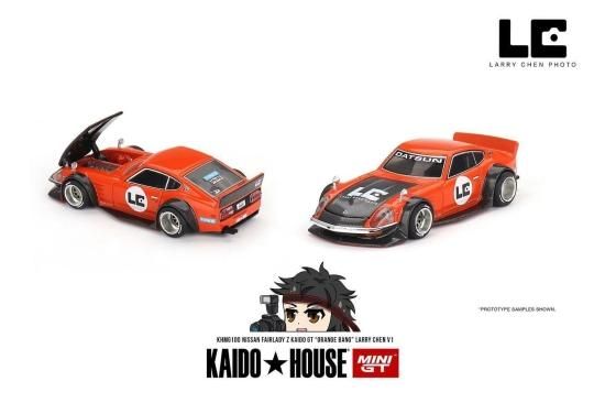 街道ハウスフェアレディZチェイス KAIDO☆HOUSE x MINI GT 1/64 Nissan
