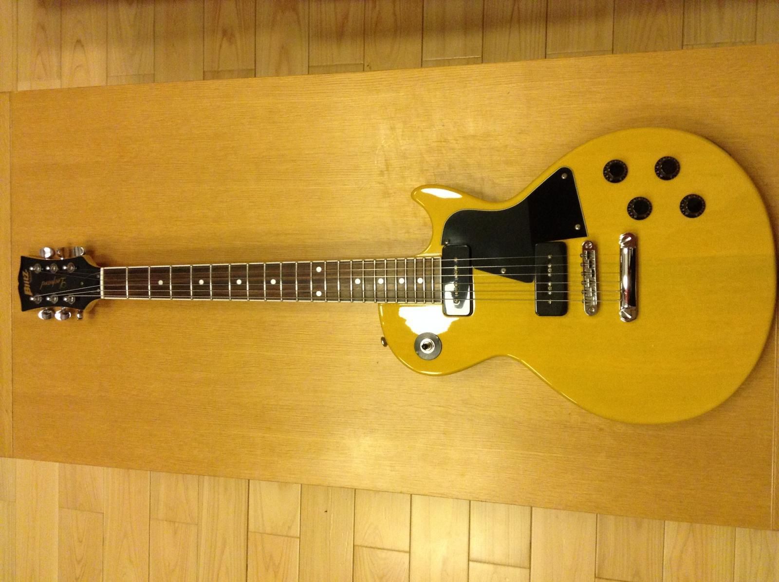 Blitz Aria pro Ⅱ レスポール Jr スペシャルP-90搭載