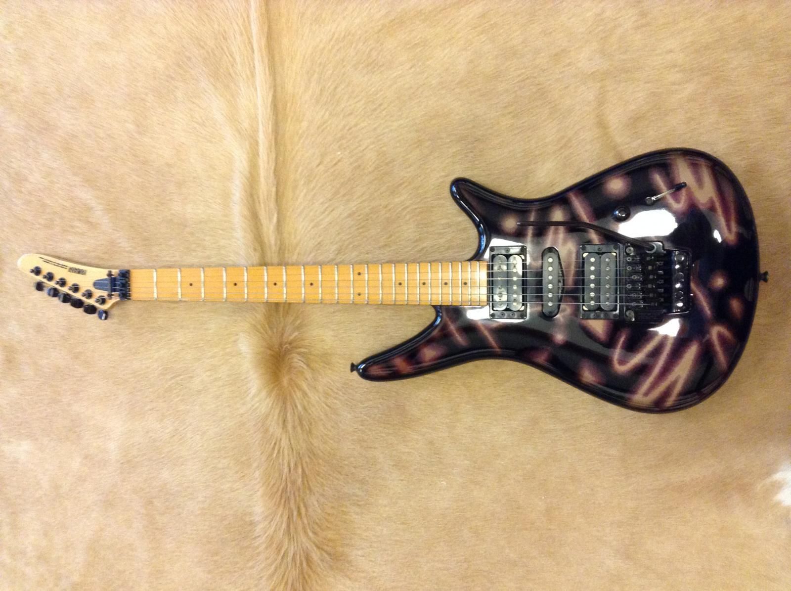 YAMAHA B'z TAK 松本孝弘モデル MG-MⅡG ネオングラフィック ヤマハ