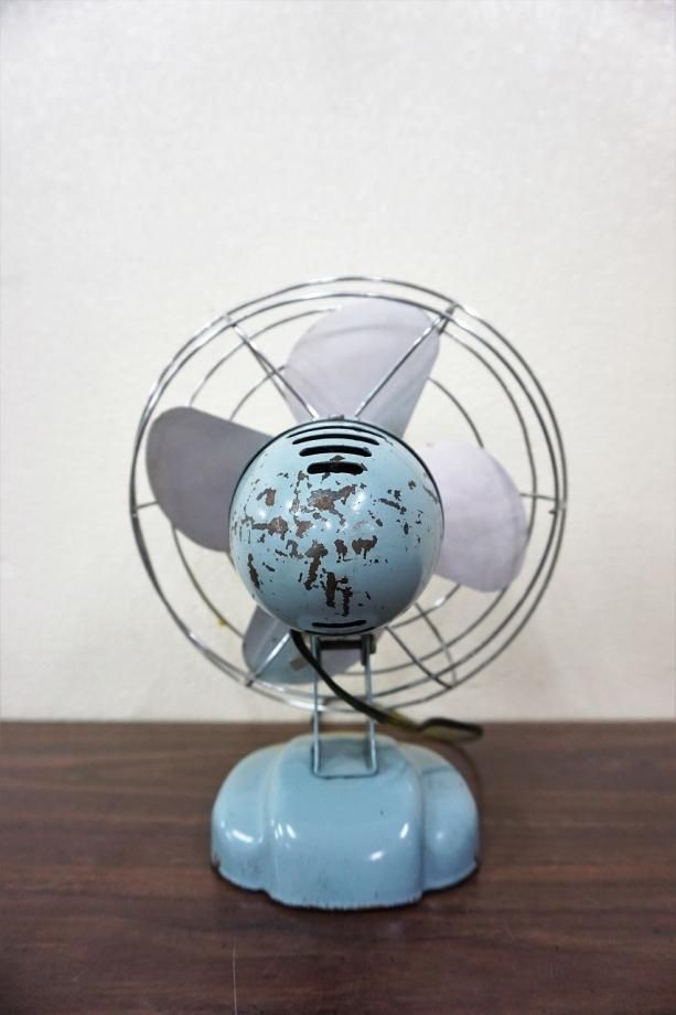 ヴィンテージ鉄製扇風機 ファン 蚤の市 アンティーク アンティーク