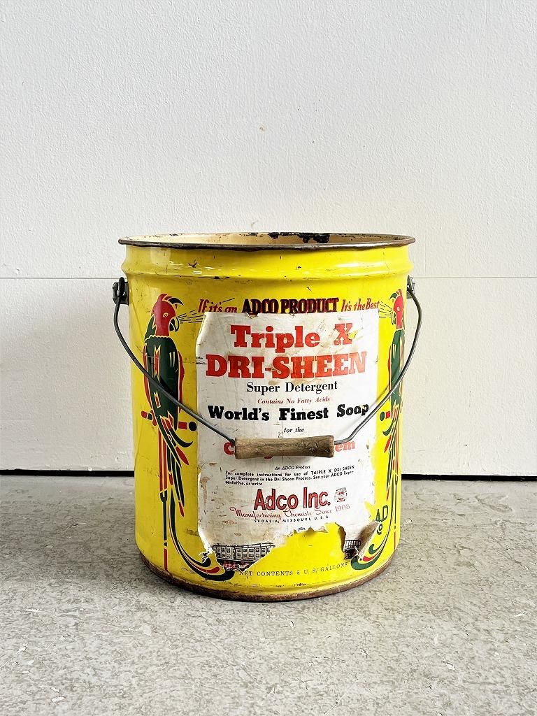 ADCO 社製 ヴィンテージ オイル缶 - アンティーク、ビンテージの