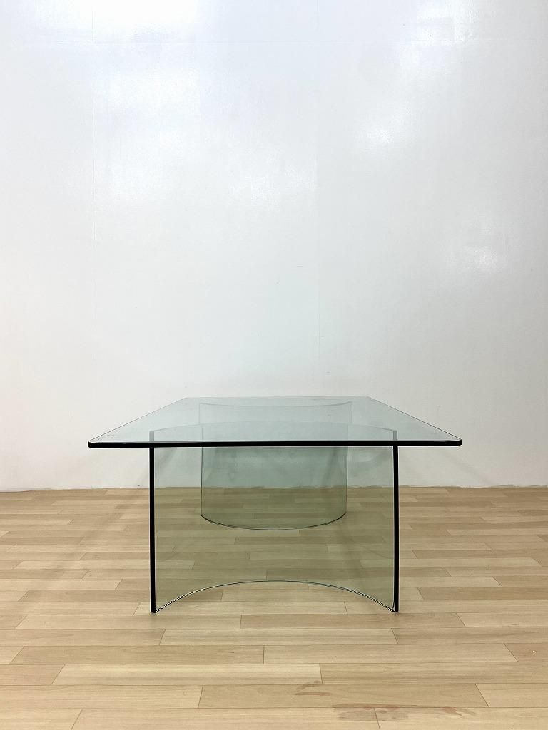 GMGS120○昭和レトロ ガラステーブル アンティーク ヴィンテージ 応接机