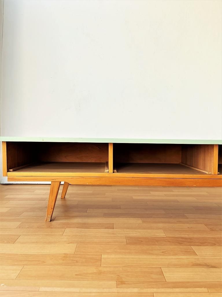 1950-60's ヴィンテージ ミッドセンチュリー ウッド ローボード