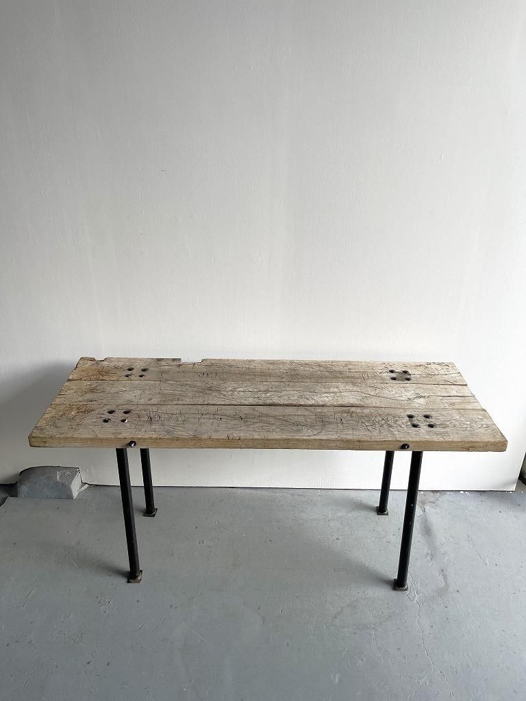 ヴィンテージ インダストリアル ワーク/ディスプレイテーブル