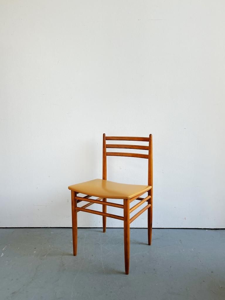 1960-70's ヴィンテージ ビニールレザー ダイニングチェア