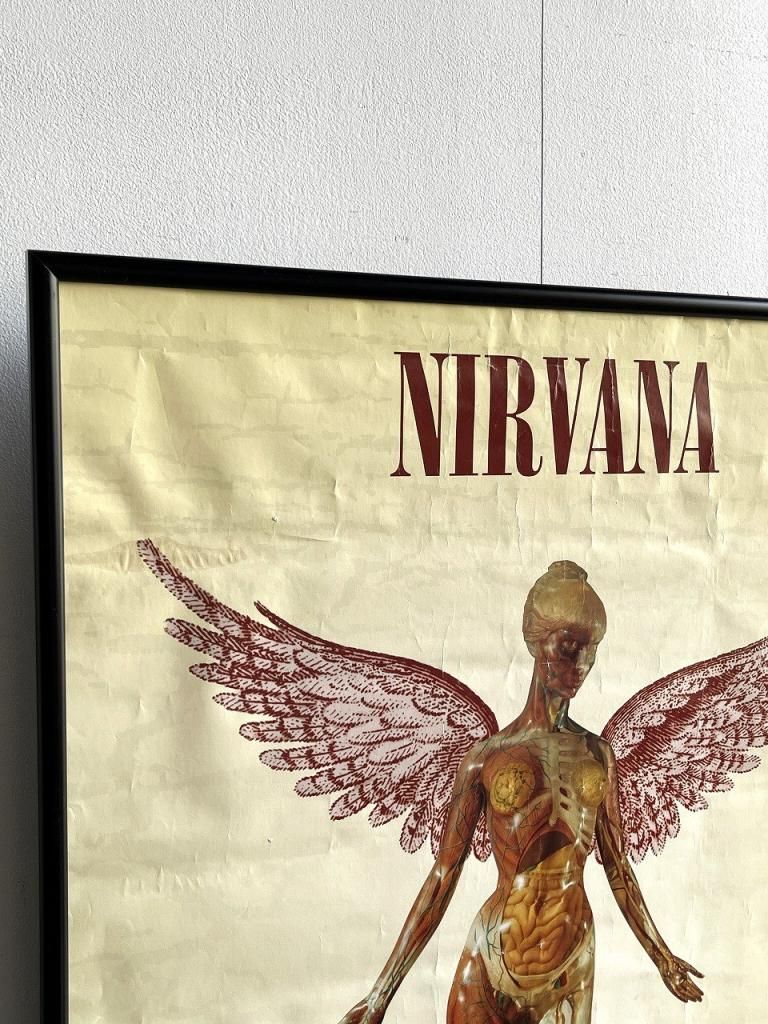 90s ニルヴァーナ IN UTERO プロモーション ポスター 1993年 Nirvana