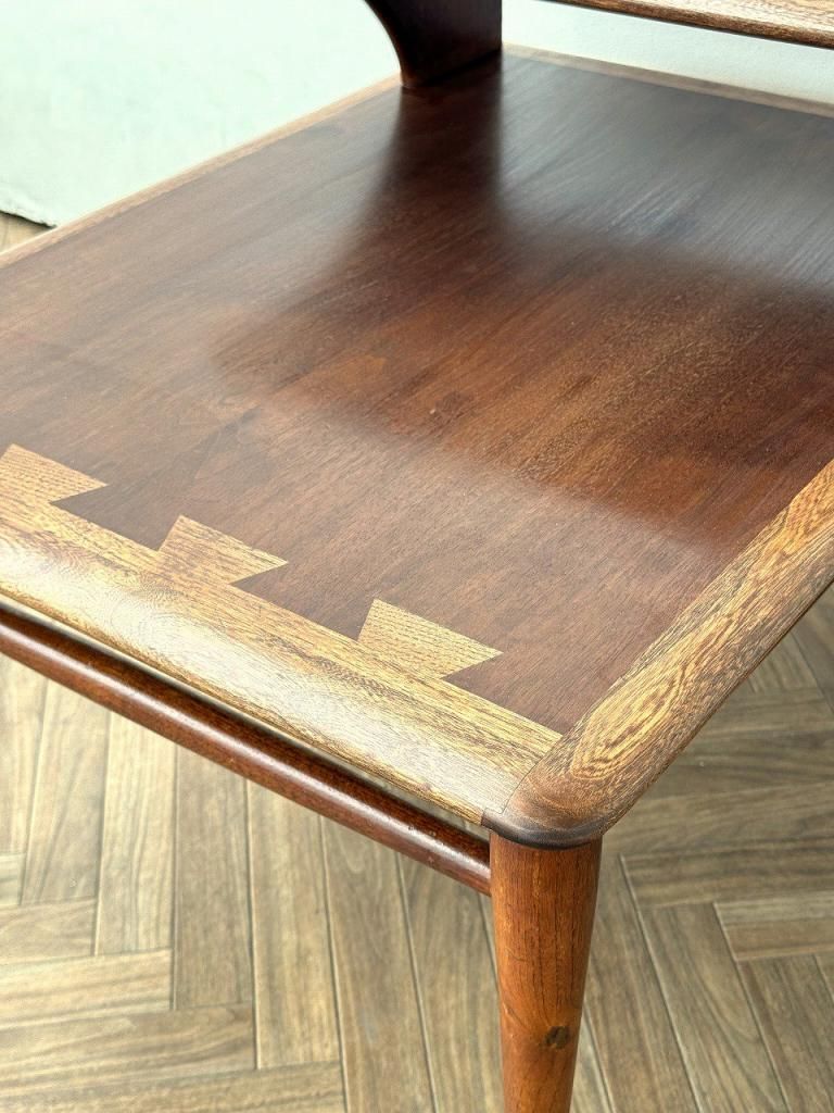 1966's LANE社製 ヴィンテージ ステップエンドテーブル - アンティーク