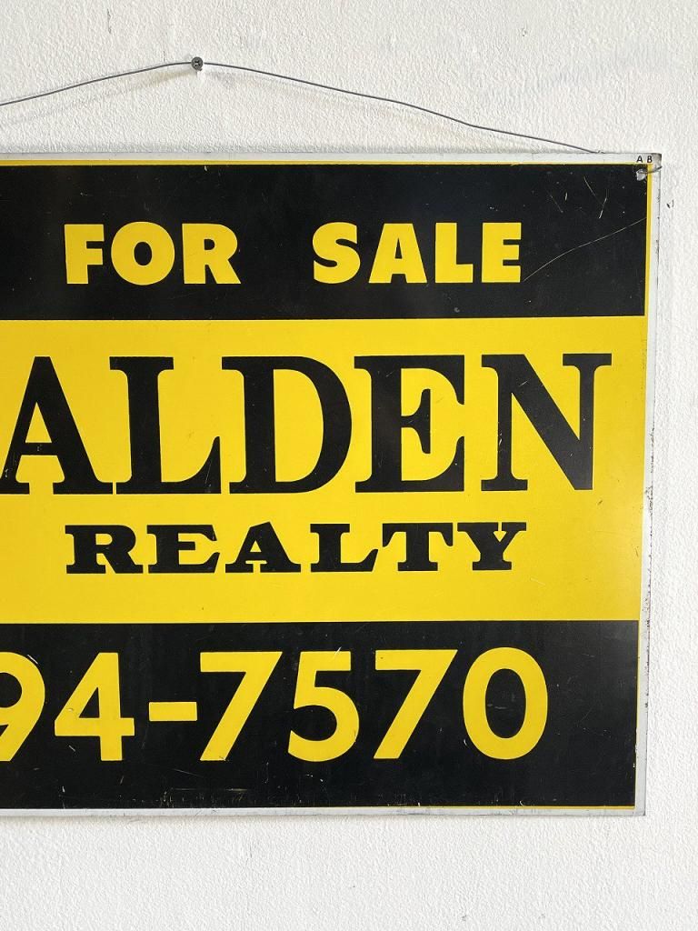 ヴィンテージ スチール サイン/看板 - アンティーク、ビンテージの