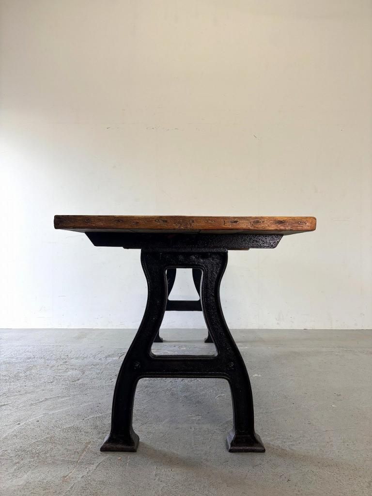 ヴィンテージ インダストリアル ワークテーブル - アンティーク