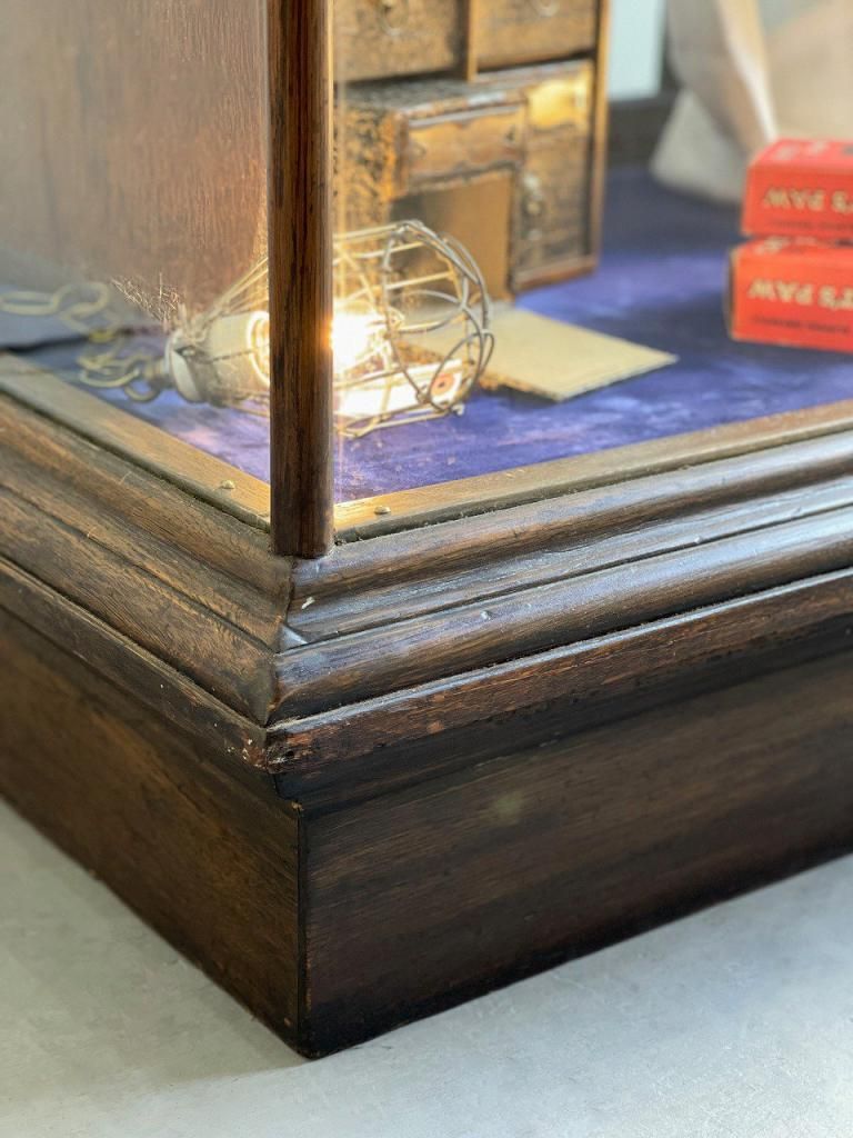 1920's ヴィンテージ ディスプレイ ショーケース - アンティーク