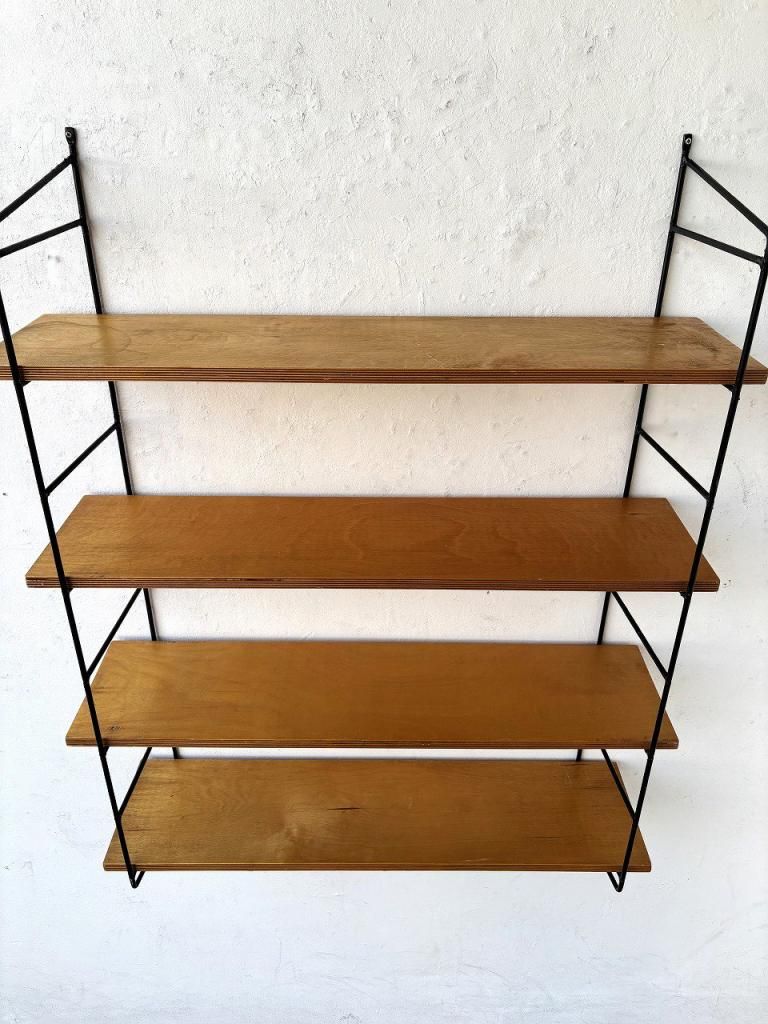 1950-60's ヴィンテージ アイアン ウォール シェルフ - アンティーク