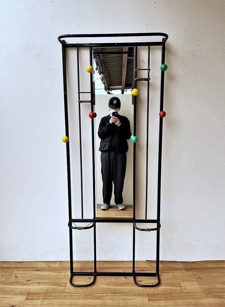 ビンテージ アイアン CD ラック ミッドセンチュリー ロカビリー