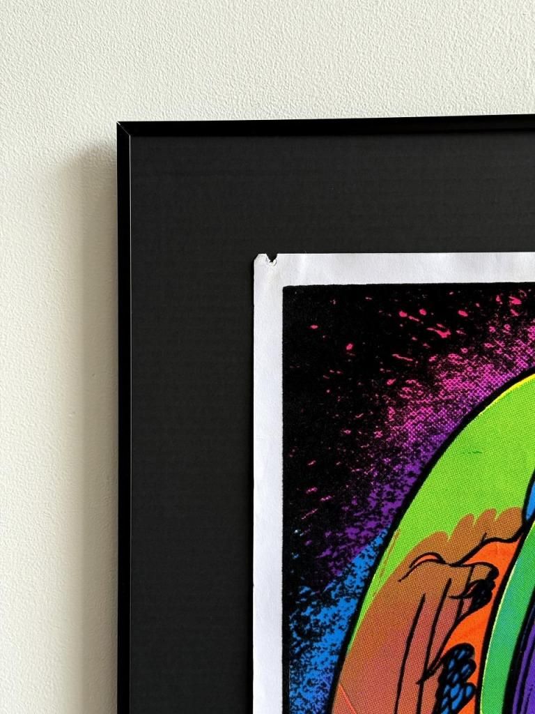 90s ヴィンテージ ブラックライトポスター ボブマーリー 90s