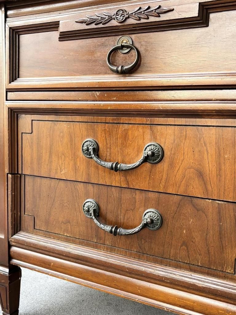 1970-80's Dixie社製 ヴィンテージ ウッド サイドボード