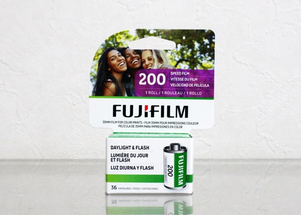 FUJIFILM 200 カラーネガフィルム 135-36枚撮り（海外版）