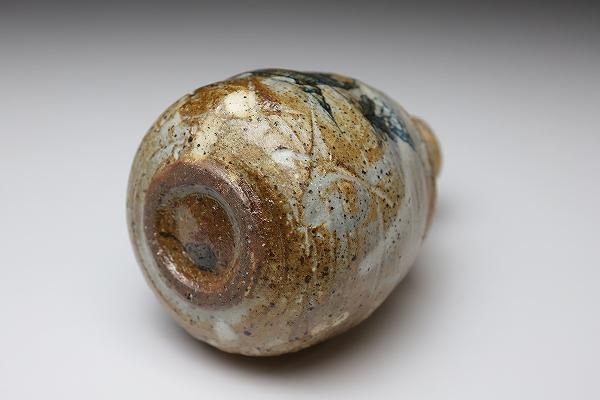 池田省吾 「 粉引金魚徳利 」 種子島 無比 酒器 - レトロ ＆アート空間