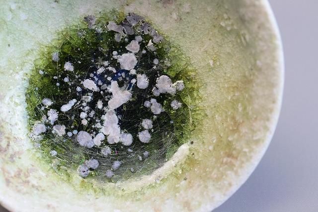 辻村 唯 「 ぐい呑 」 自然釉 盃 酒器 - レトロ ＆アート空間 「 古