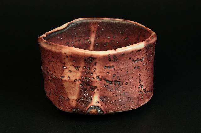 山田 和 「 志野茶碗 」 茶道具 茶器 - レトロ ＆アート空間 「 古美術