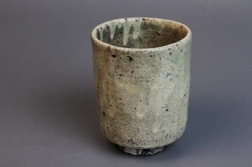 中川自然坊 【 粉引唐津 片口向付 】 五客 茶道具 懐石道具 共箱 743