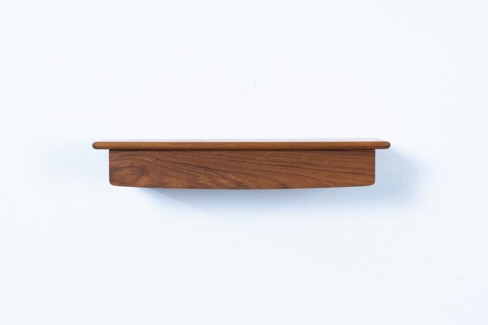 ウォールシェルフ チーク | 北欧家具 haluta (ハルタ)