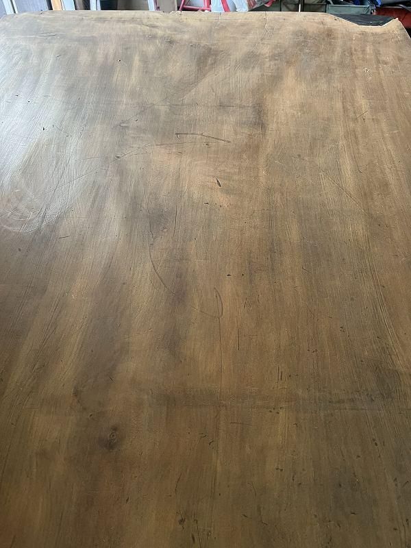 トチ古材一枚板の裁ち板ー超特大古材テーブル天板・作業台天板