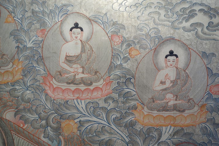 仏画 タンカ 千手観音 仏像 仏教美術｜大阪の仏画販売｜多羅堂