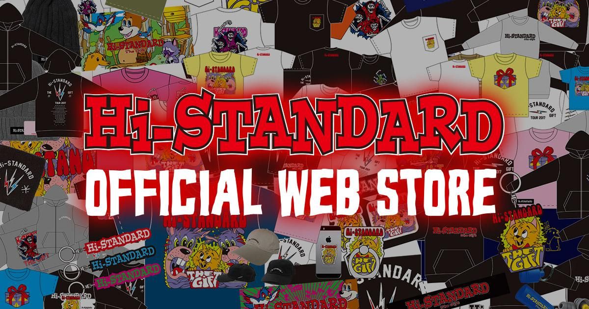 HS LOGO T-shirt（WHITE） - Hi-STANDARD OFFICIAL WEB STORE