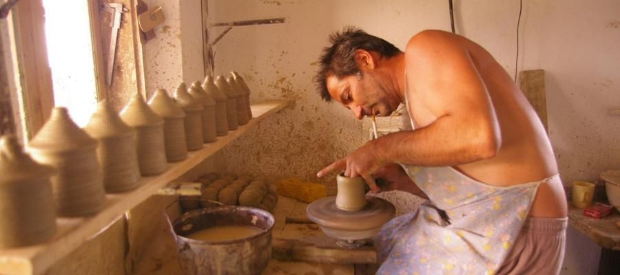 西洋 豊穣の角 コルヌコピア フリル ウランガラス 金彩 小物入れ