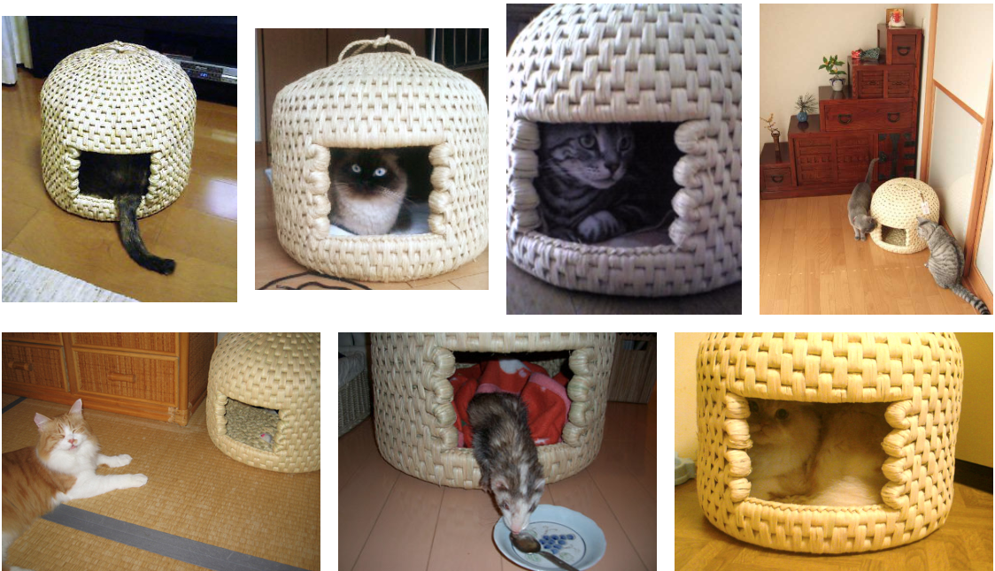 新潟県 関川村】猫ちぐら（国産）