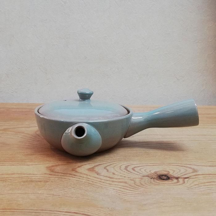 萬古焼 ベンリー急須 一人茶セット 青磁