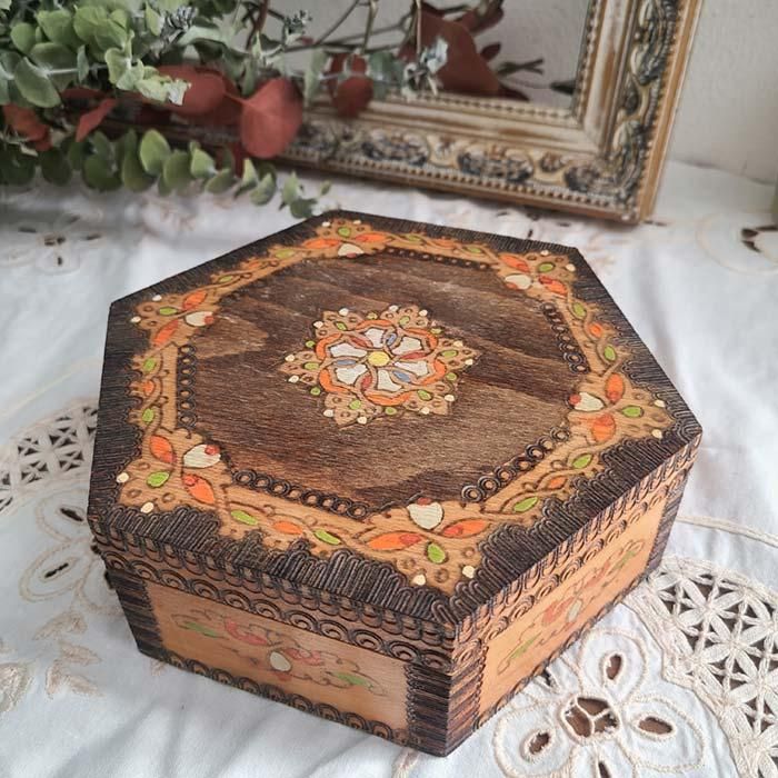 アンティーク オランダ ミツバチブリキボックス 蚤の市 アンティーク