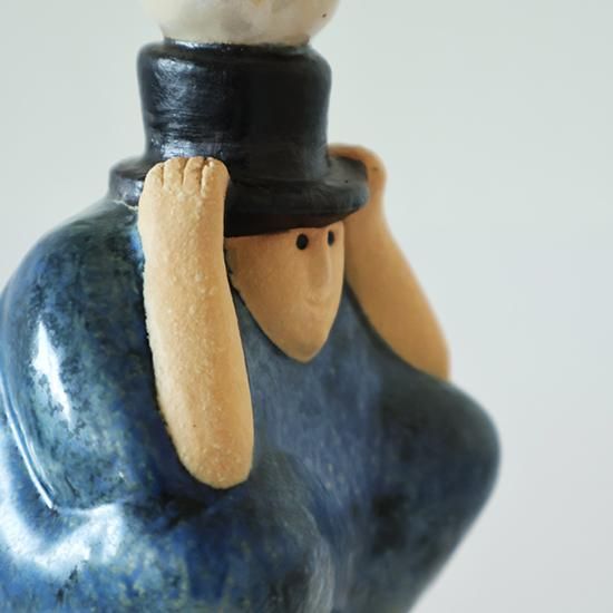 Lisa Larson（リサ・ラーソン）／ マジシャン（ブルー）- ritashop