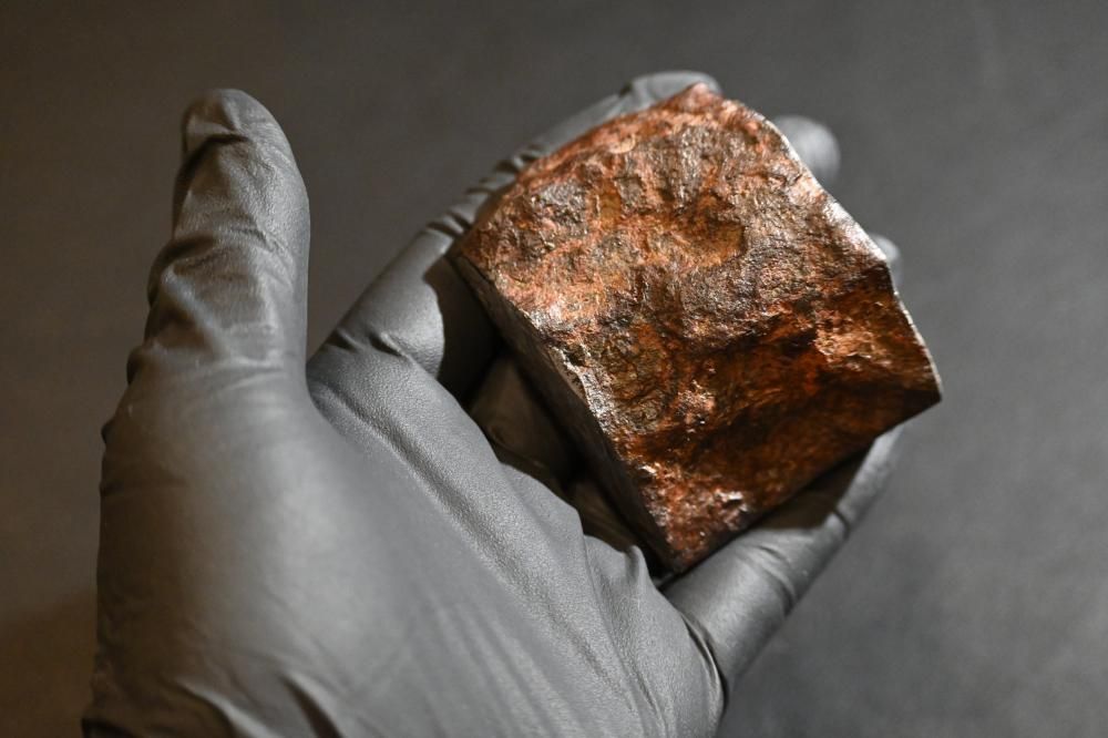 藤田 ギベオン隕石 Gibeon Meteorite 重さ41g ギベオン隕石（Gibeon