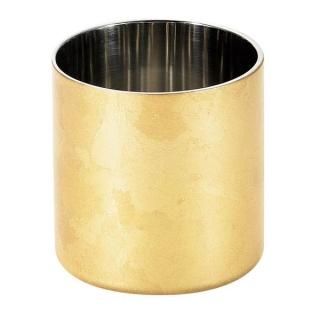 漆磨(シーマ)＜箔衣＞2重ピルスナーカップ|燕の研磨・金沢箔コラボ