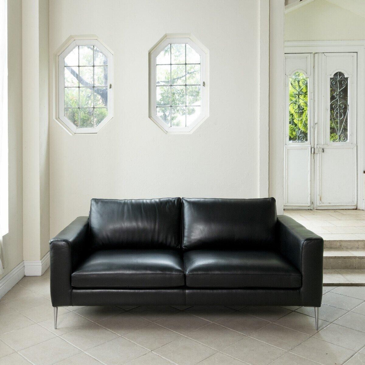 首都圏送無料〜BASTEXイタリアアンティーク超一流ソファ 総本革＋ワニ革