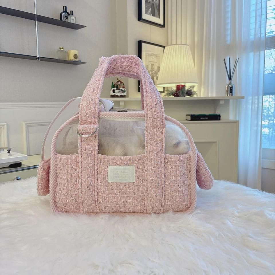 キャリーバッグ・スリング Babiana AJIBAG CUBE SEETHROUGH [Blue]XS