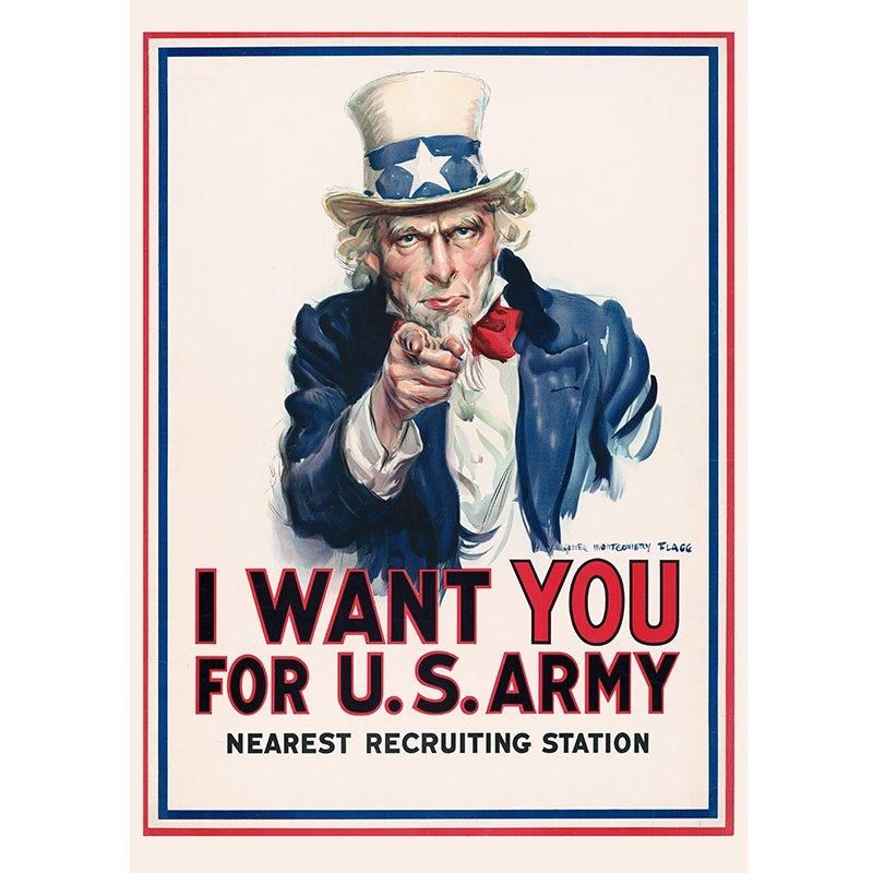アメリカ陸軍のポスター | フラッグ作 - ROSSO GRAFICO