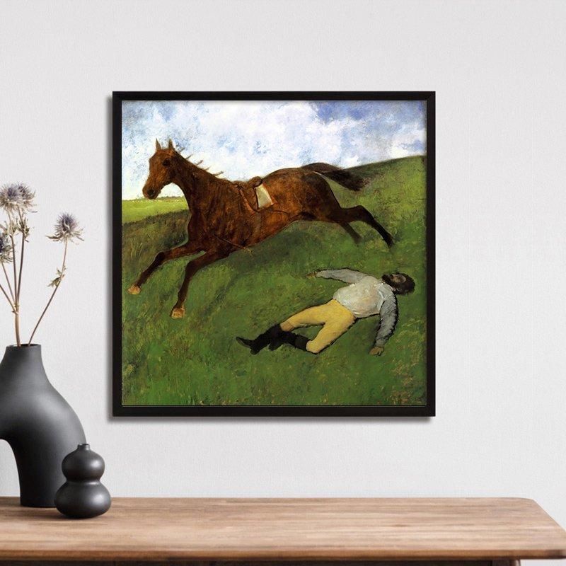 障害競馬 | 落馬した騎手 - ROSSO GRAFICO