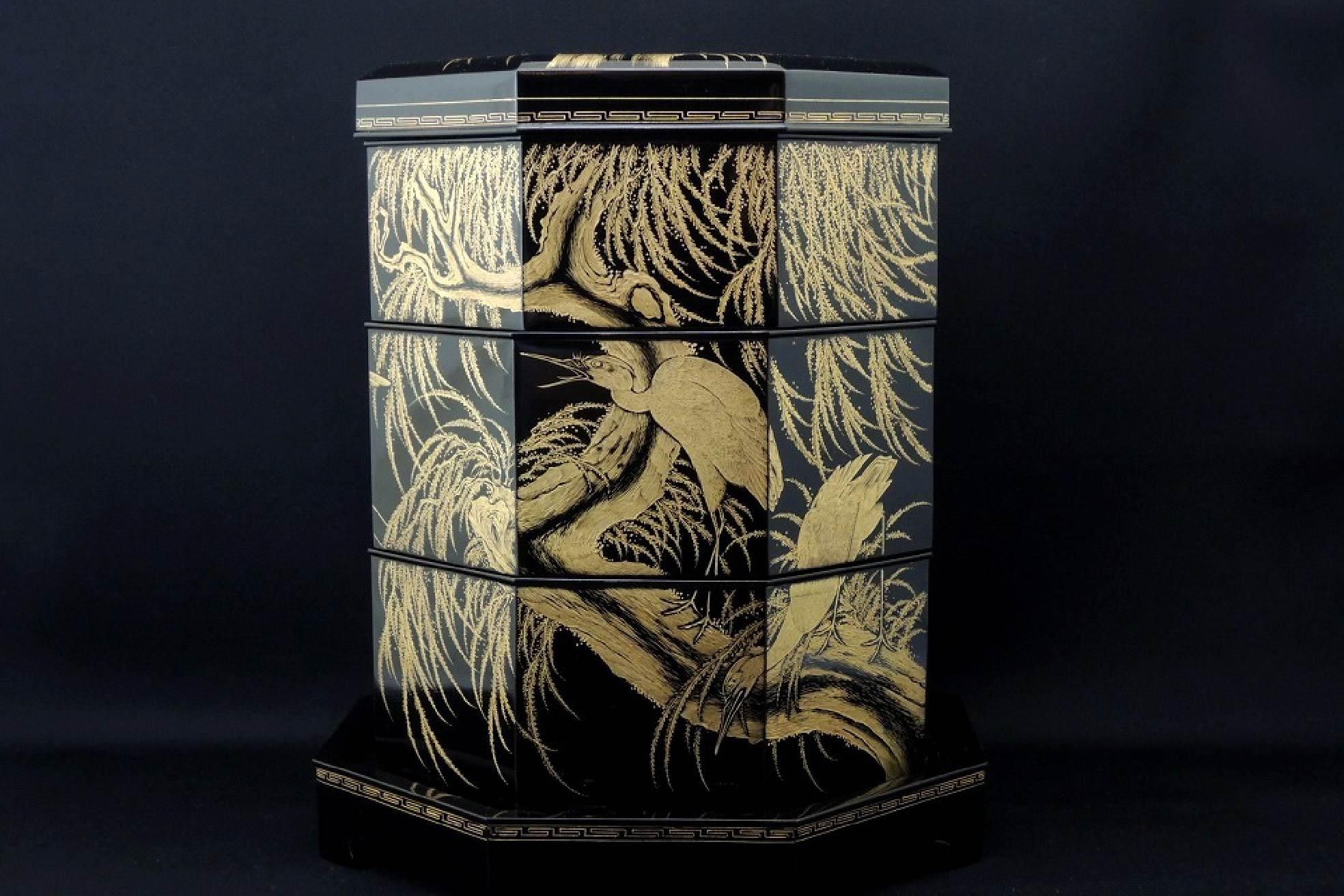 超美品・ヴィンテージ・送料込】京漆器・菓子鉢 超 ヴィンテージ 込 京