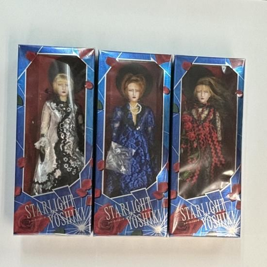 YOSHIKI フィギュア STARLIGHT YOSHIKI スターライト ヨシキ 完全3体