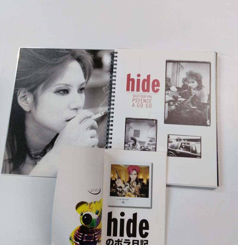 hide 限定写真集 1128 hide SOLO TOUR 1996 PSYENCE A GO GO PREMIUM