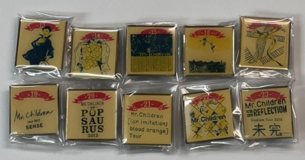 Mr.Children 25周年ツアー 会場限定ガチャ コンプリート